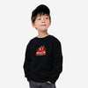 Car Embroidery Crew Neck Full Sleeve Sweatshirt-Black