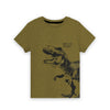 Dinosaur  Print Crew Neck Short Sleeve T-Shirt