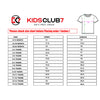 KC7 HD Print Multi Stripe Crew Neck Short Sleeve T-Shirt