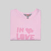 IN Love Printed Crew Neck Short Sleeve T-Shirt