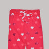 Red Heart Allover Printed Jersey Trouser