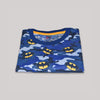 Batman Allover Print Crew Neck Short Sleeve T-Shirt