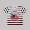 Venice Beech Multi Stripe Crew Neck Short Sleeve T-Shirt