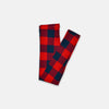 Red Checked Allover Printed Leggings