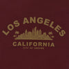 Los Angeles Crew Neck Short Sleeve T-Shirt