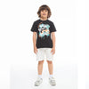 Only Victory Wow Crew Neck Short Sleeve T-Shirt-Black