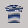 KC7 HD Print Multi Stripe Crew Neck Short Sleeve T-Shirt