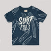 SURF 1983 Print Crew Neck Short Sleeve T-Shirt