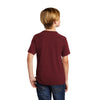 Boy's Star Wars Printed Crew Neck Short Sleeve T-Shirt-Maroon