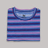 Navy Stripe Crew Neck Short Sleeve T-Shirt