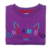 Girl's Dream Big Crew Neck Full Sleeve Sweatshirt