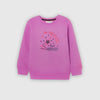 Girl's Princes Crew Neck Full Sleeve Sweatshirt