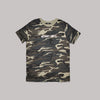 Grg Camouflage  Print Crew Neck Short Sleeve T-Shirt