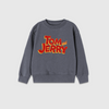 Tom & Jerry Printed Crew Neck Sweatshirt-Fleece