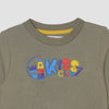 Embroidery Kidsclub7 Crew Neck Full Sleeve Sweatshirt